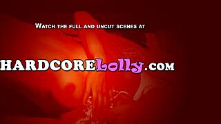 phoebe fucked in devils three-way with blowjob and monster cock