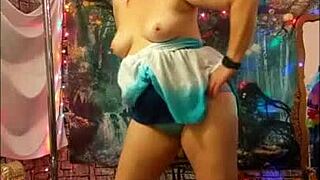 emotional halloween lesbian cowgirl dance