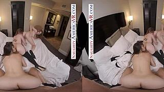 Ashley Lane, Gracie Green, Stephanie West bang after holiday party