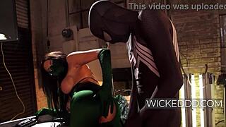 Anal With Horny Venom Avengers Parody In Intense Fucking