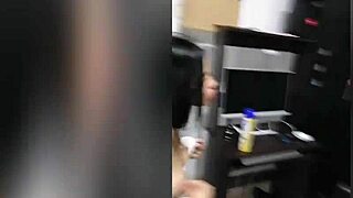 punishing my girlfriend for being late and slutty, deepthroating her pussy while sucking tits 😈