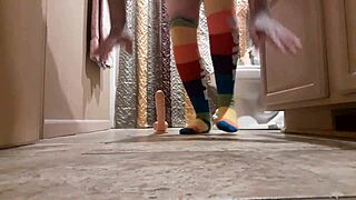 Veronica Rides New Dildo!