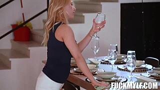 Afterschool Fun: Petite MILF Nikky Thorne's Big Ass Vs. Hardcore POV Blowjob With Alex Romero