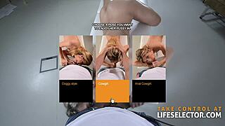angry masseur fucks his client's daughter pov doggystyle