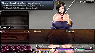 Karryn's prison level 1 journey in Spanish translation