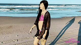 Milf And Cassi Pick Up Guy At Beach For Oral Fun