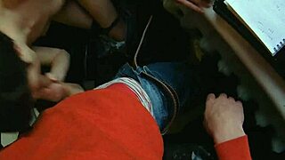Fucking Glasses - Geizer strikes a quick deal for teen quickie.