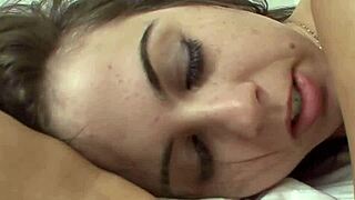 Amateur stepsister indulges in solo pleasure