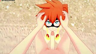 i can’t stop banging itsuka kendo from boku no hero on the street