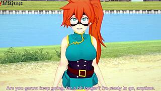i can’t stop banging itsuka kendo from boku no hero on the street