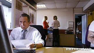 Private Com - British Babe Sienna Day Bangs Her Boss Hard