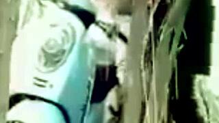 hidden cam spies on young couple playing