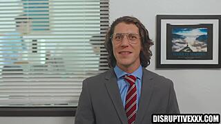 awkward gay clerk crushes colleague office