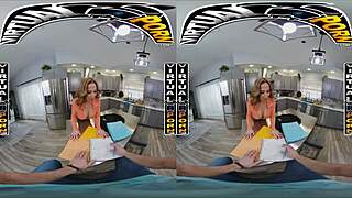 Virtual Porn Explosion! Big Tits Milf Richelle Ryan Dominates VR!