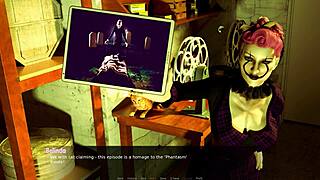 Let's play this mysterious erotic theater scene with Mrs Carlson