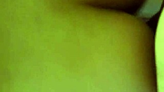 Naughty Mark gives a homemade blowjob and creampie in glasses