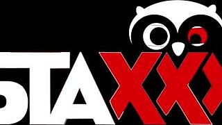 Brunette cutie Liv Aguilera takes big black cock on the couch