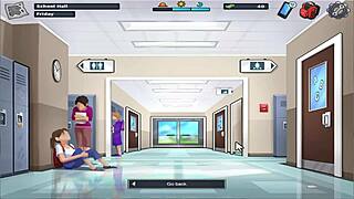 summer time saga unc part 3 eve flashing in hentai style