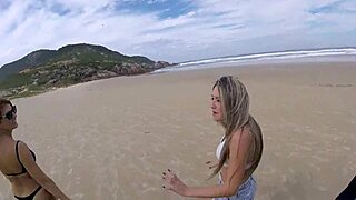 Man, we trekked to a deserted beach just for a crazy group bang with Kaya Nymphet and crew!