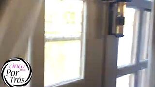 Latina Lady With Small Tits Teases Big Cock In Interracial Scene