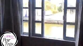 Latina Lady With Small Tits Teases Big Cock In Interracial Scene