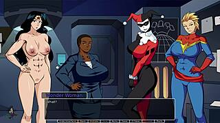 Harley Quinn's wild blowjob in Infinity Crisis Part 1. Can you handle her skills?