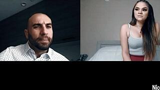 i can't believe my dirty stepdad used me, naive athena faris, for my big ass and tattoos. it felt so wrong yet intense.