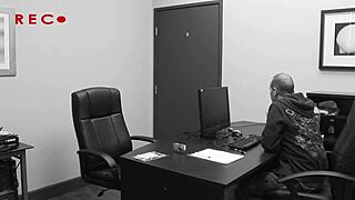 Anita Blue, the big slut girlfriend with blond hair, teases her wet pussy and opens her big ass for a huge monster cock.