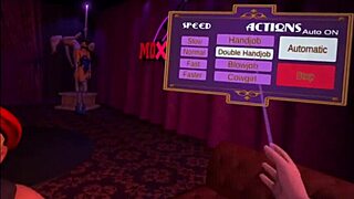 cammy white rides cock in virtual reality cosplay, crazy fight game