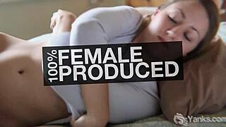 i yank milf eva moore's pierced clit softly