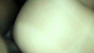 A young amateur couple enjoys an intimate moment together.