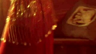 Watch This Sexy Brunette Belly Dance Just For You?
