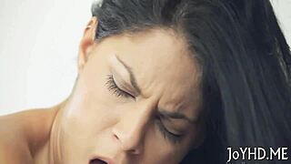 Young Croatian pussy split wide by a monster cock. Can she handle this rough ride?