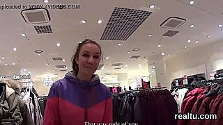 Adorable Czech Kitten Seduced and Shagged in POV