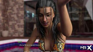 Beautiful Bikini Pool Girls Learn Acting Lessons with Cute Instructions!