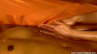 ladies figuring out how to massage each other right