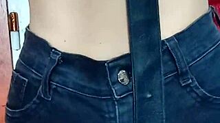 PLAYING WITH A BELT