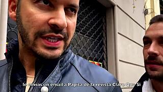 Thiago thrusts his balls into bony's ass, his assistant watching