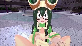 Tsuyu Asui Fucking In The Park Pov Boku No Hero Short