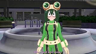 Tsuyu Asui Fucking In The Park Pov Boku No Hero Short