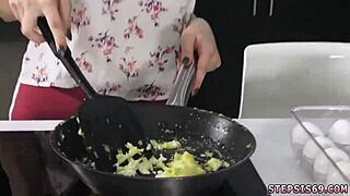 Teen Caps Family Competition with Wild 3Some Action. Blowjobs and Hardcore Taboo Play Unfold in Group Game