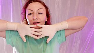 asmr surgical gloves arya grander