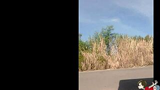 Sabrina Prezotte visiting red light district, catching fire with slut in public 😏