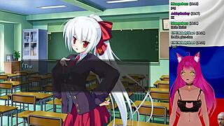 Vtuber LewdNeko Plays Girlfriend President Game