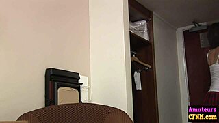 Horny Amateur Threesome Babes Suck Hard on Thick Dick