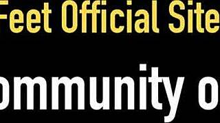 candice dare gives philly john a footjob masturbation session 😘