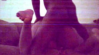A mature Guyanese woman with big breasts and a large body gets fucked by a man who loves to hunt pussies