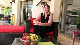 Davina and Candy's first anal trio!