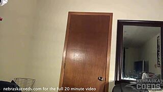 Des Moines stripper Harley gets wild on office chair! 😈