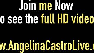 Busty Bbw Angelina Castro Masturbates Wet Pussy